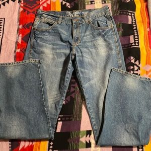 Mens Wrangler Retro Relaxed Boot Jeans